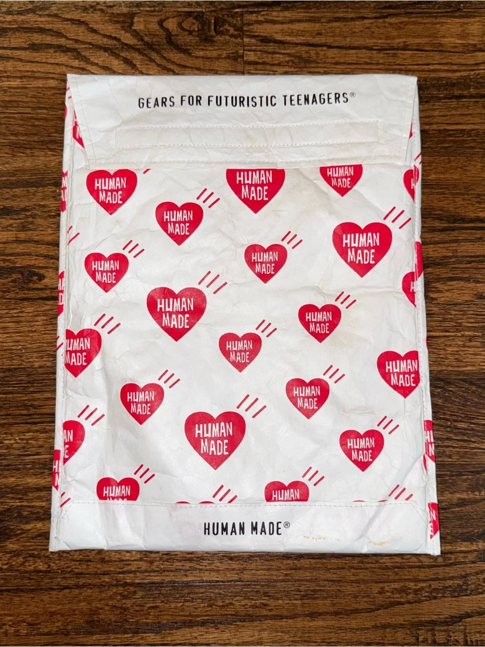 Human Made Japan iPad/Computer Sleeve Travel Case Heart Logo Bag